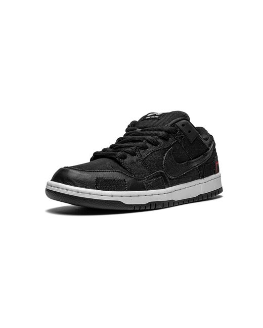 Nike Black Sb Dunk Low "Wasted Youth" Dd8386 001" for men