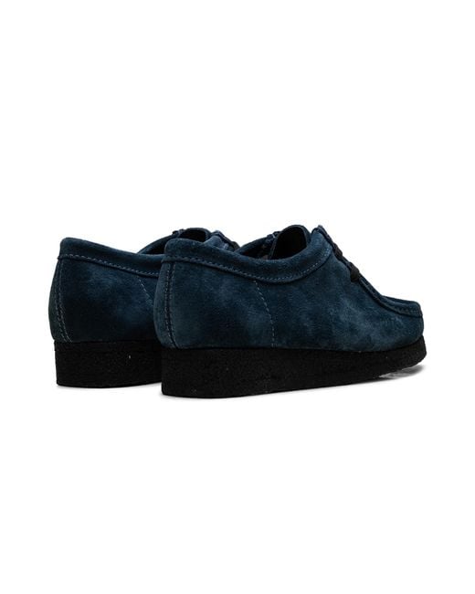 Clarks Black Wallabee "Deep Suede" 26173243"