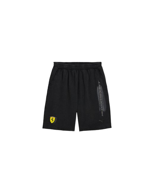PUMA Black Ferrari Race Desert Sun Las Vegas Shorts 631322 01" for men