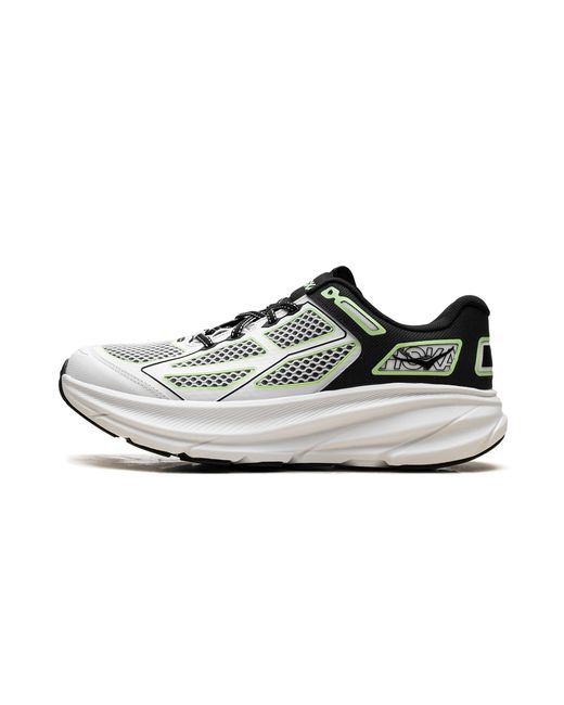 Hoka One One Black Clifton One10 1155370 Bwht" for men