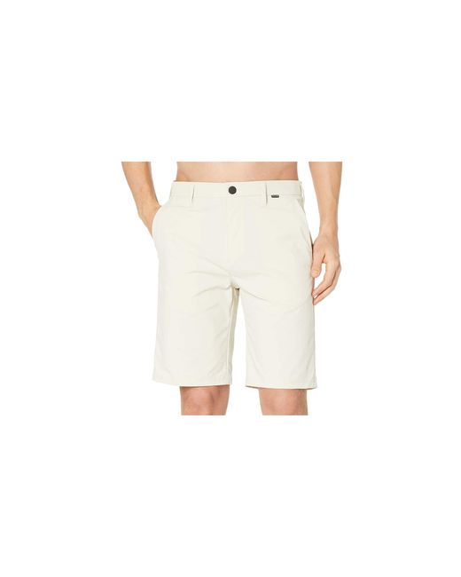 Hurley Black Drifit Chino Walkshorts 21" "Lt Orewood" 895077-102" for men