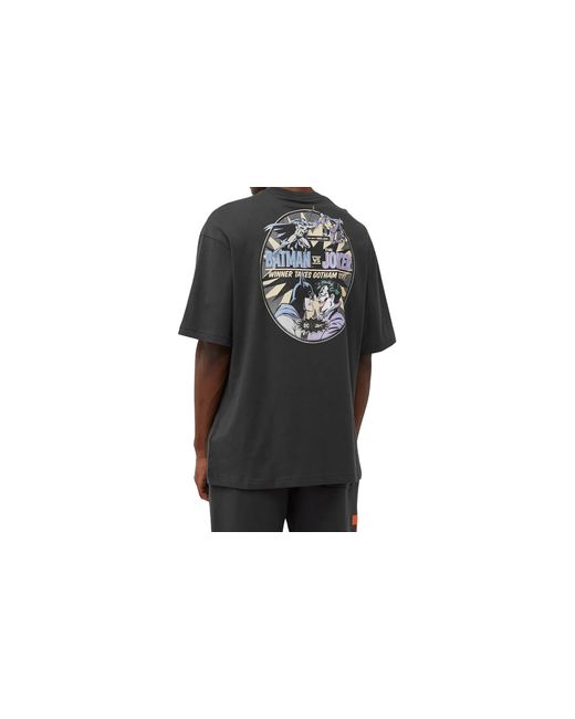 Reebok Black Dc Comics T-Shirt "Batman Vs Joker" Ib5812" for men