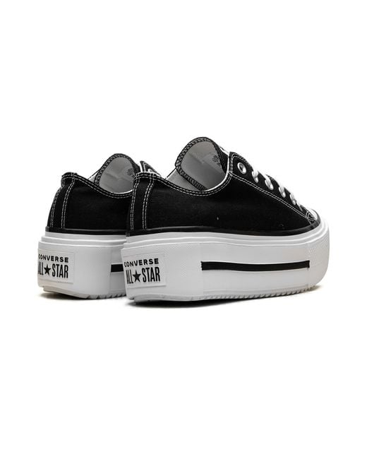 Converse Black Chuck Taylor All Star Lift Double Stack Low A15490C" for men