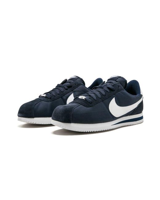 Nike Black Cortez Basic Nylon Shoes