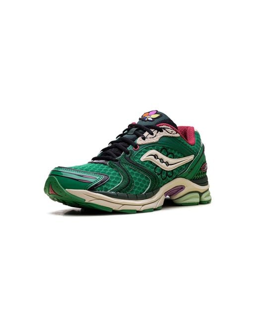 Saucony Green Progrid Triumph 4 "Jae Tips Flowers Grow Uptown Sugar Maple" S70966 4" for men