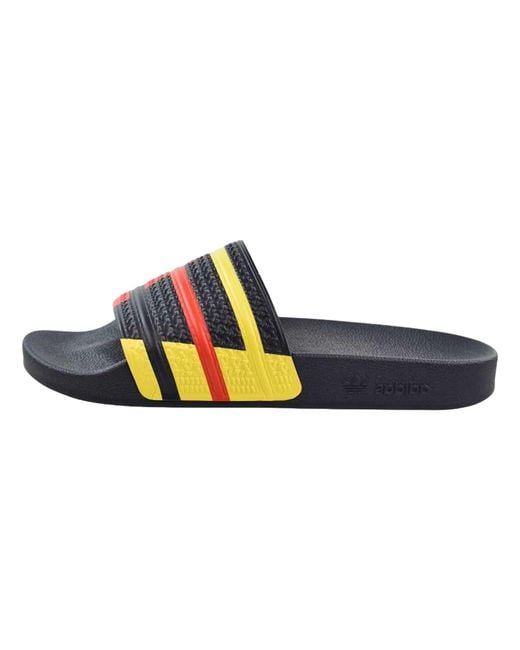 Adidas Black Adilette Slide "Legend Ink" H05238" for men