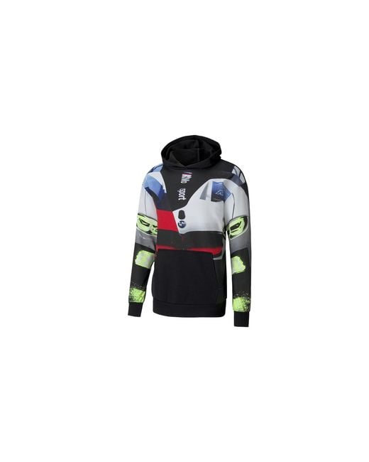 PUMA Black Bmw Motorsport Street Hoodie 597972 01" for men