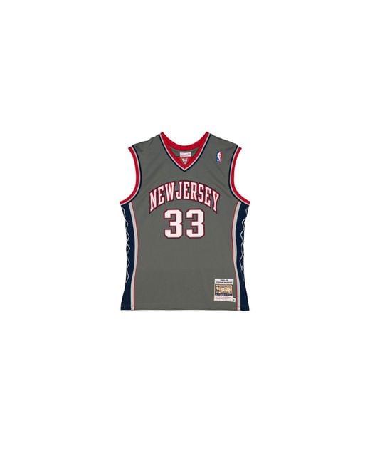 Mitchell & Ness Black Alternate Jersey "Nba New Jersey Nets 1999 Stephon Marbury" Ajy44178 Njn99Smbpwgy" for men