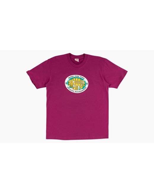 Supreme Purple New Sh*t T-shirt "fw 19" for men