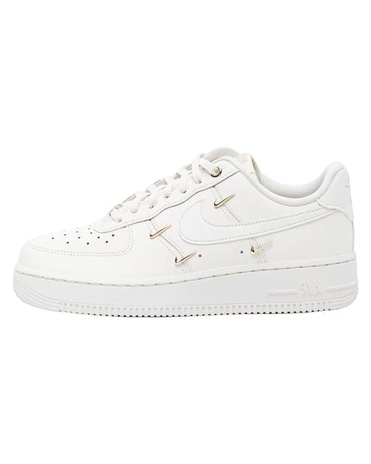 Nike Black Air Force 1 '07 Lx Cn "Sail Mini Swooshes" Fv3654 111"