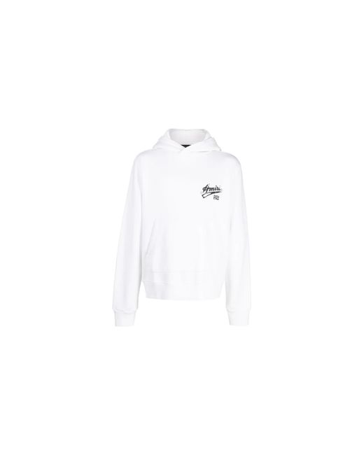 Amiri Black 22 Distressed Logo Hoodie Ss23Mjg007 100" for men