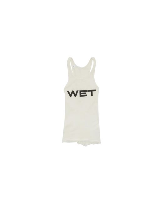 Yeezy Black Mowalola Wet Tank Top T303Gd Pfd" for men
