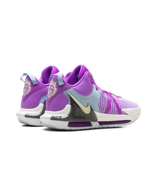 Nike Purple Lebron Witness 7 "Fuchsia Dream" Dm1123 500" for men