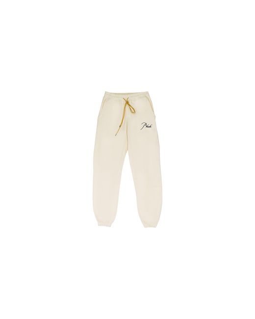 Rhude Black Terry Sweatpants 7600000183197" for men