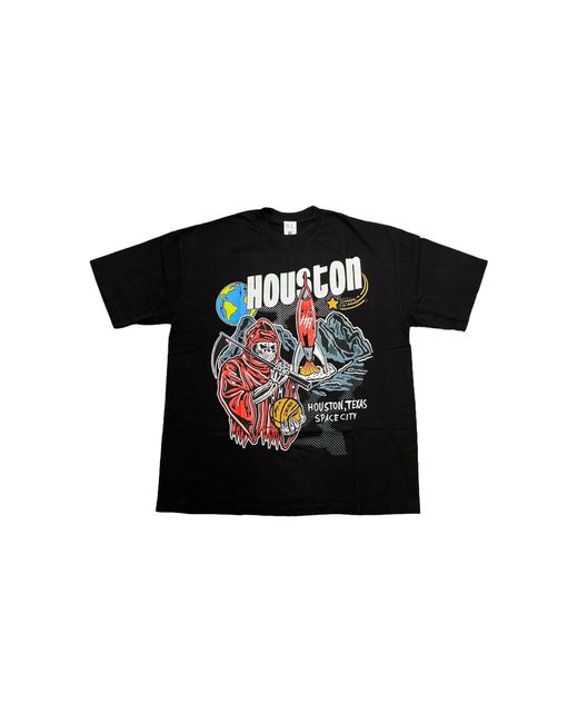 Warren Lotas Black Houston Rockets Space Exploration Short Sleeve T-Shirt Wlhrsesstsb" for men