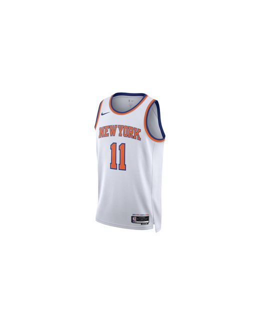Nike Black New York Knicks Jalen Brunson Association Edition Dn2087 104" for men