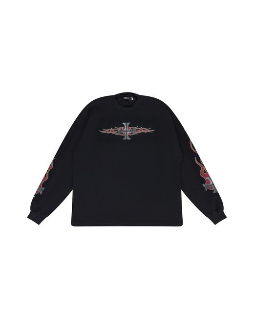 Greedy Unit Black Screw Thermal L/S T-Shirt Gut Mtps 0006" for men