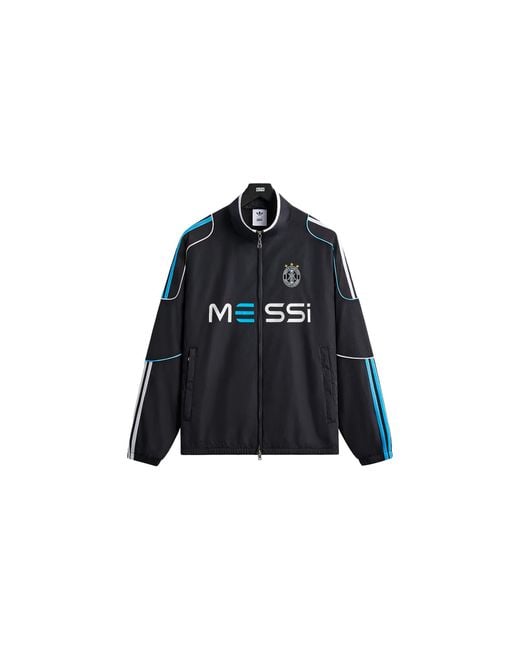 Kith Black Messi Nylon Track Jacket Adkr0056" for men