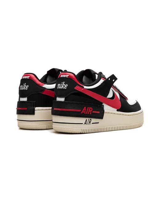 Nike Black Air Force 1 Shadow "University" Dr7883 102"