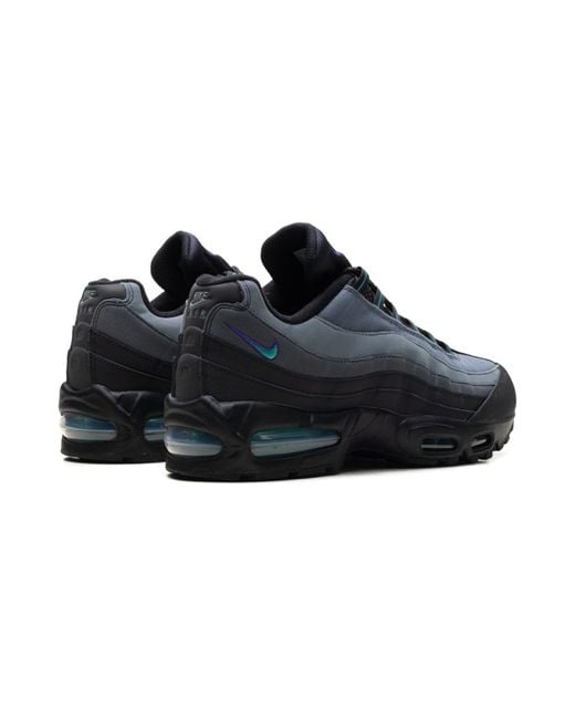 Nike Black Air Max 95 Og "Big Bubble Grape" Iq7601 010" for men