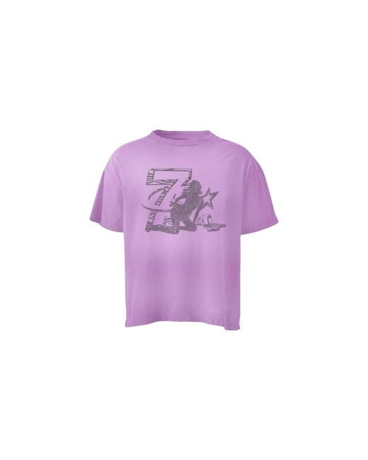 Triple Sevens Purple Booby Trap Security T-Shirt Ts7028" for men