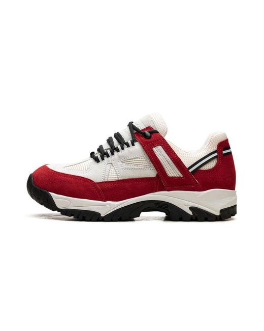 Maison Margiela Red Security Low Top Sneakers "vibram" Shoes for men