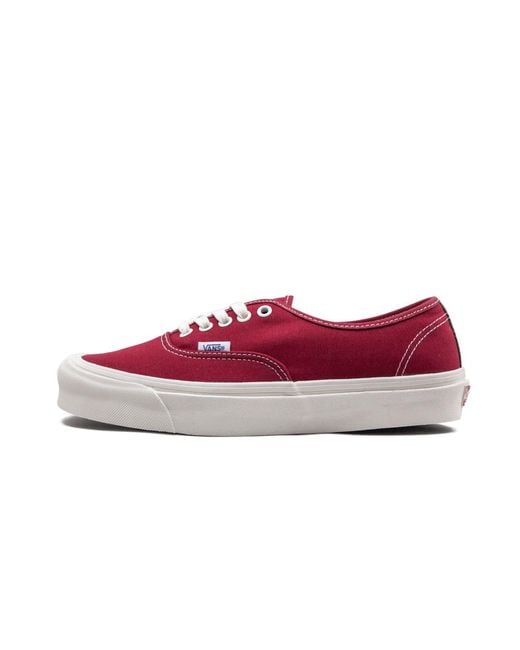 vans authentic lx chili pepper