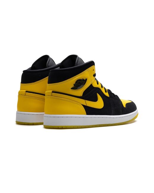 Nike Black Air 1 Mid "New Love" Hj6654 071" for men
