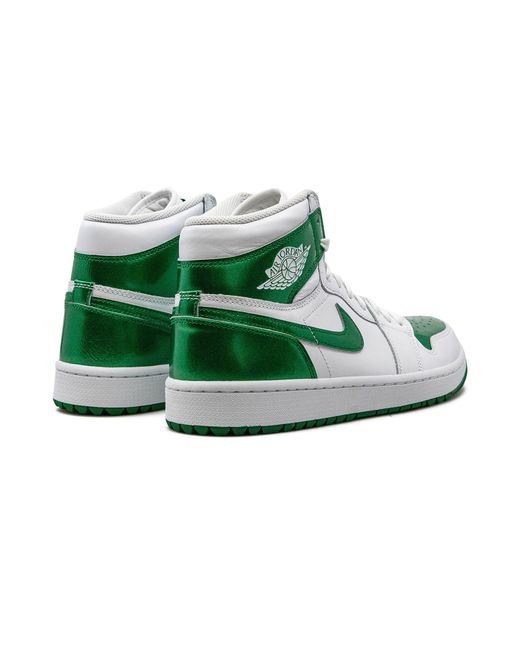 Nike Green Air 1 High Golf "Metallic" Dq0660 130" for men