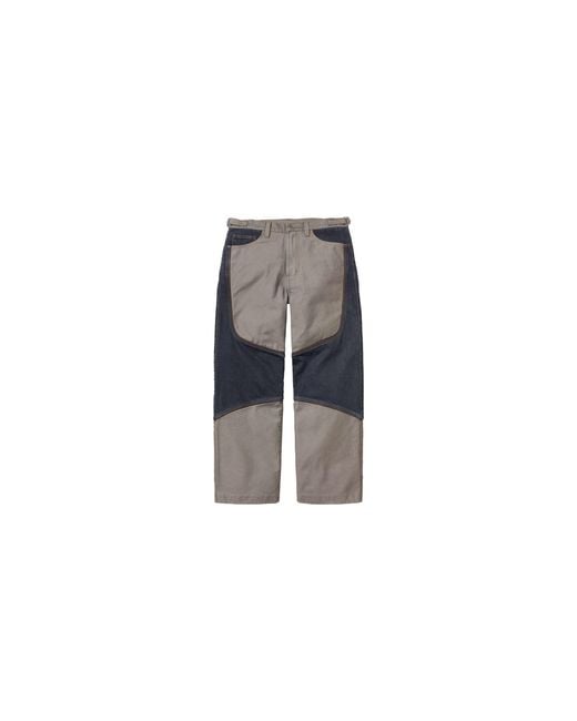 Supreme Black Vanson Leathers Cordura Cotton Pant "Ss25