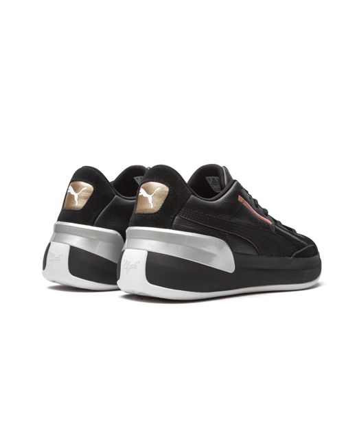 PUMA Black Clyde Hardwood "Metallic" 194044 01" for men