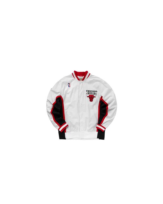 Mitchell & Ness Black Nba Authentic Warm Up Jacket "1996 Chicago Bulls for men
