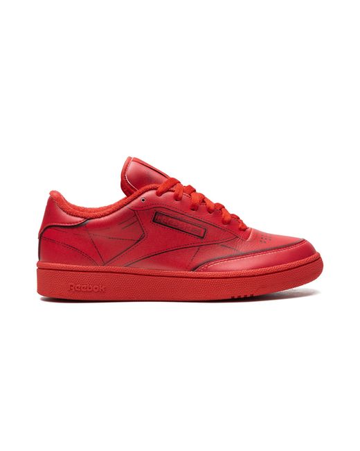 Reebok Red Maison Margiela X Club C "Vector" H02408" for men