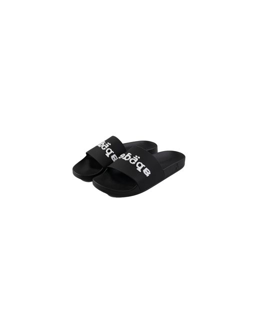 Sp5der Black Slides "Onyx" 001" for men