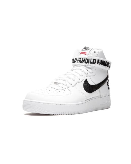 Nike Black Air Force 1 High Supreme Sp Shoes for men