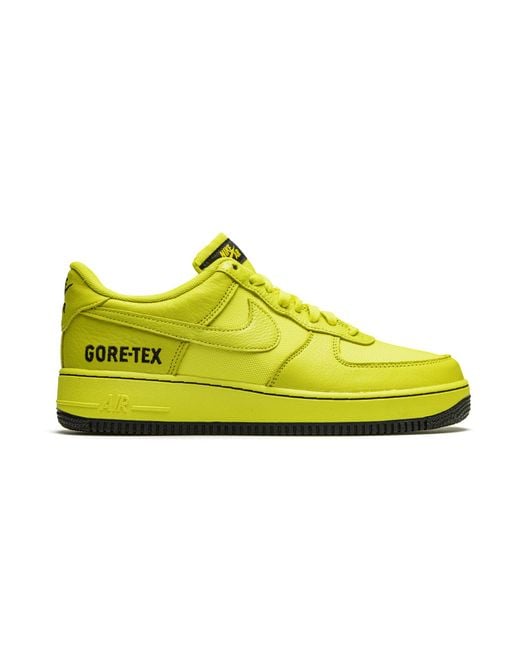 Nike Yellow Air Force 1 Gtx "Gore-Tex" Ck2630 701" for men
