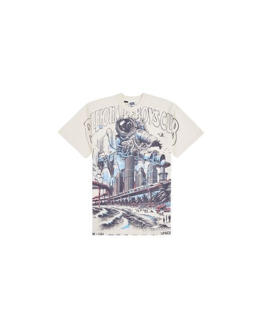 BBCICECREAM Black Space Expo T-Shirt "Gardenia" 861 2317 Gard" for men