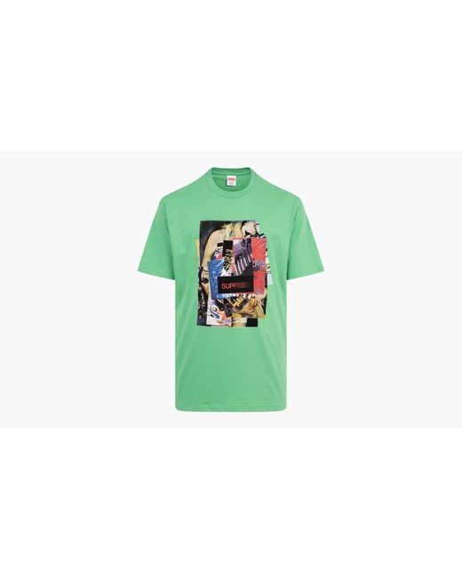 Supreme Green Stack T-shirt "fw 21"