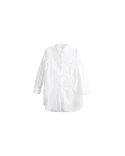 Comme des Garçons Black Ruched Panel Longline Blouse Rr B004 051"