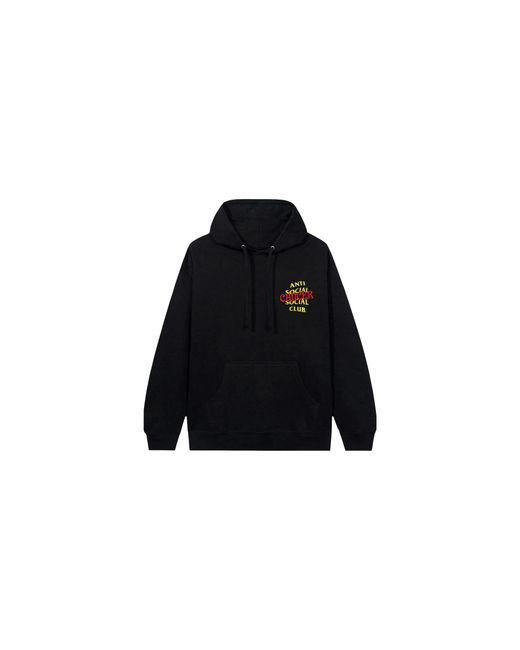 ANTI SOCIAL SOCIAL CLUB Black Cancer Hoodie 917441" for men