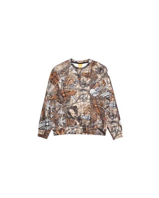Chrome Hearts Black Nocta Realtree Crewneck Chrm0677" for men