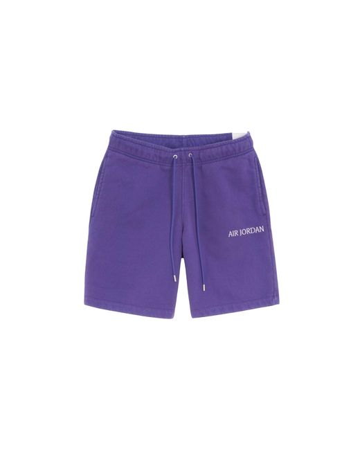 Nike Purple Air Jordan Wordmark Fleece Short Dv6467 514" for men