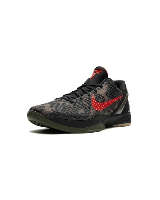 Nike Black Zoom Kobe 6 Protro "Italian Camo" Fq3546 001" for men