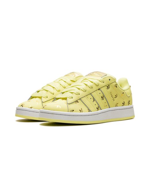 Adidas Multicolor Campus 00s "allover Debossed Trefoils-pulse Yellow" Shoes