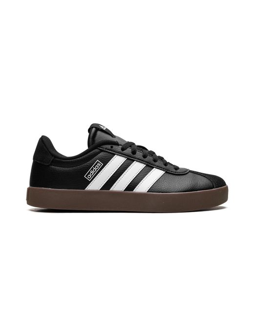 Adidas Black Vl Court 3.0 Low "Core Cloud Gum" Id8796"