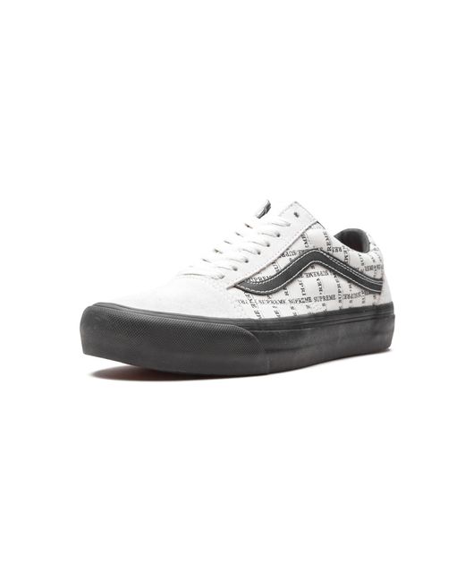 Vans Black Old Skool Pro "Supreme Grid" Vn0A45Jc2Yv" for men