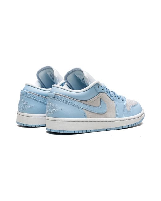 Nike Blue 1 Low "Football Aluminum" Dc0774 050"