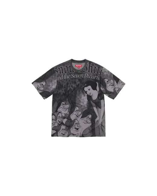 Supreme Black Snow S/S Top "Fw24" Su989"