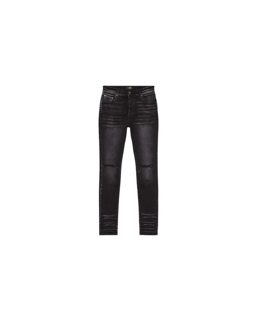 Amiri Black Slash Jeans "Aged" Pxmd003 023" for men