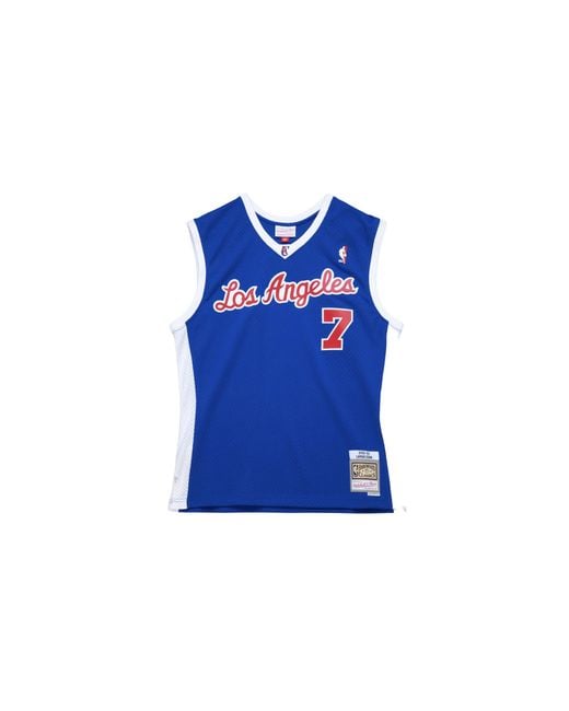 Mitchell & Ness Blue Swingman Jersey "Nba La Clippers 2002 Lamar Odom" Smjygs20037 Lacroya02Lom" for men